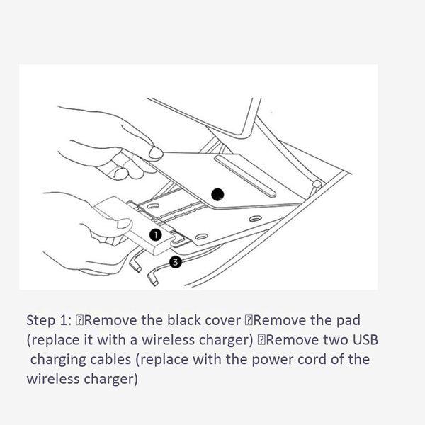 Tesla Model 3 10W Wireless Motorcycle Charger