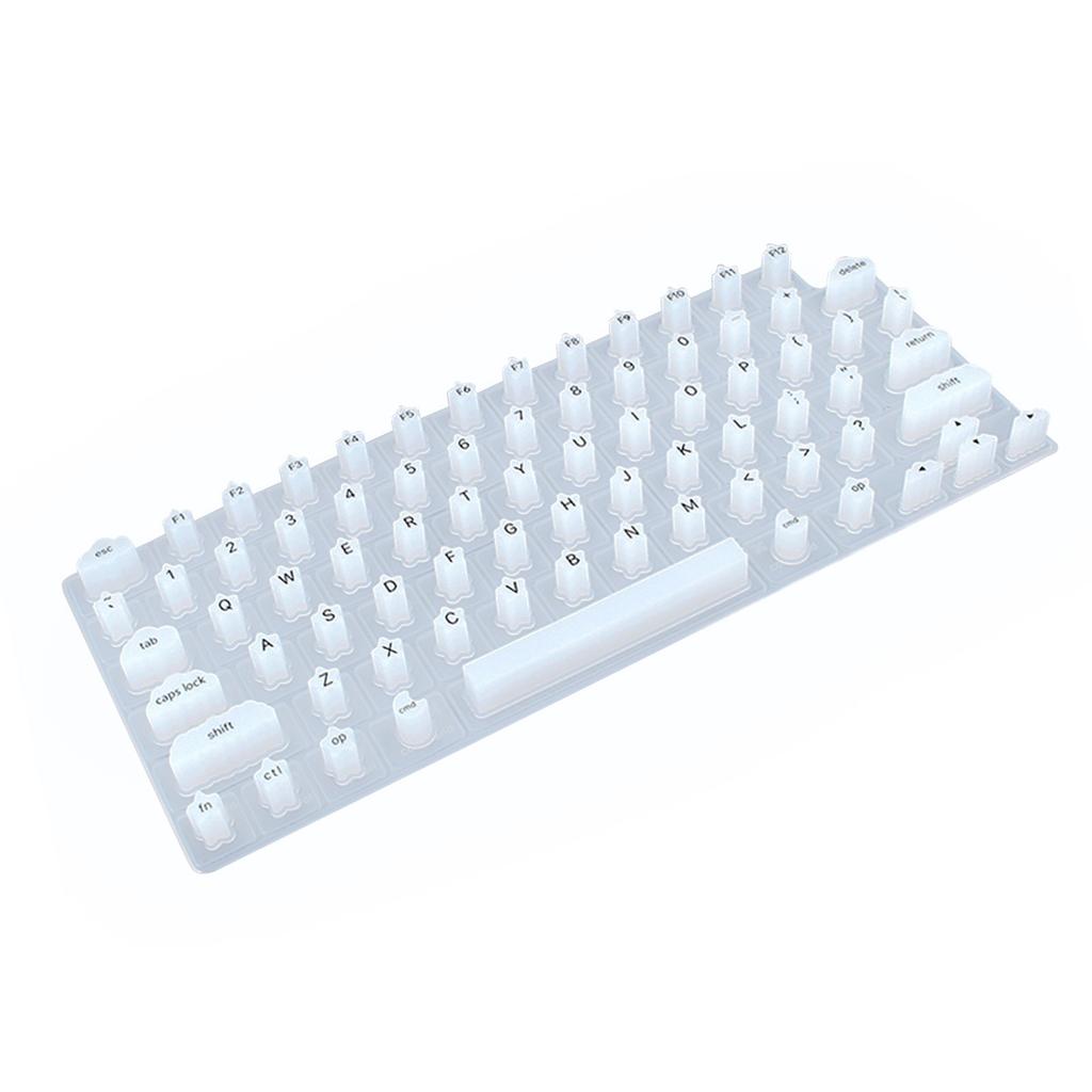 Durable Keyboard Protector Cover Silicone Waterproof Keyboard Protector Cover Comfortable Typing Keyboard Cover For Long Nails