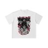 260 GSM Double Yarn 32 Count 100% Cotton Jujutsu Kaisen V17 Choso Print Unisex Heavy Cotton T Shirt… More