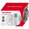 Klausberg Steam Pot 3 Pieces 24Cm Kb-7144
