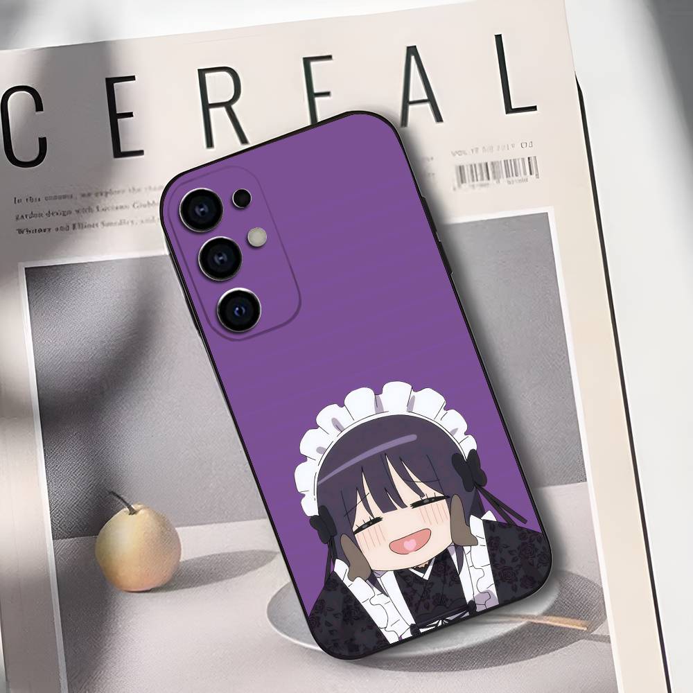 Чехол для телефона Shizuku Kuroe Marin Kitagawa для Samsung S25, S24, S21, S22, S23, S30, Ultra, S20, Plus, Fe, Lite, Мягкий Черный Чехол
