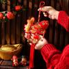 Hanging Fu Zi Pendant Dragon Year Tassels Pendants  Door Window Wall Decor