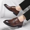 Модные дизайнерские новые полые толстые подошвы мужские туфли Brock летние модные британские ретро туфли без застежек из мягкой кожи для мужчин