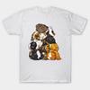 T Shirt Women Pile O Guinea Pigs Harajuku Print Kawaii Tshirt Summer Short Sleeve Female T-Shirt Top Tee
