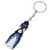 PVC   Diving Theme Key   Unique Short Flipper Shape Keychain Fin Key  Gift