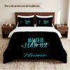 Port Adelaide Football Club Personalized Custom Name 3‑Piece Bedding Set Soft Duvet Cover Set For Bedroom Home Decor