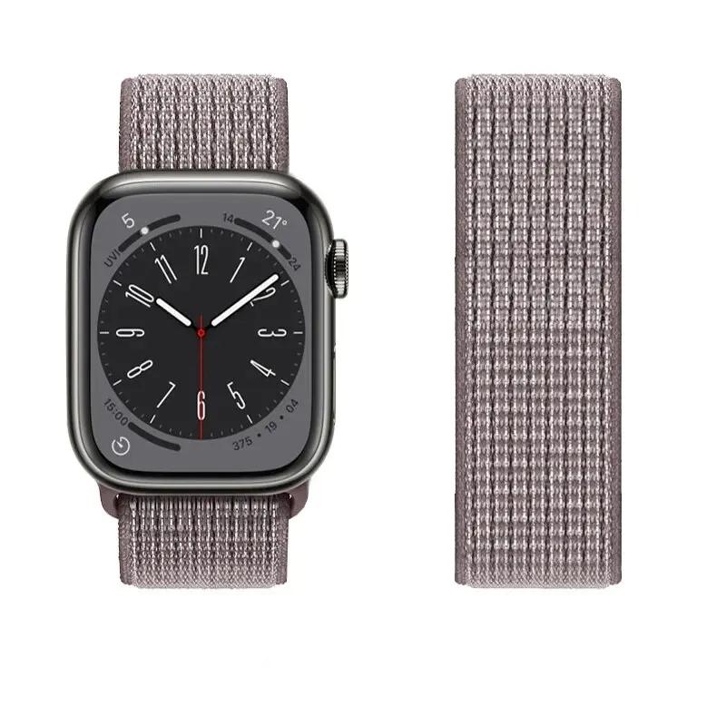 Nylon loop For Watch Band Ultra-2 49mm 44mm 40mm 45mm 41mm Sport pride Bracelet iwatch Strap Series 9 8 se 7 6 5 4 3