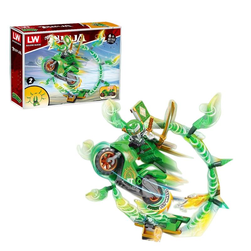 Новая серия Ninja Legacy Motorcycle Motor Cycles Kai Season 13 14 Building Blocks Classic Model Sets Bricks Kits Toys Kids Gifts