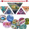 5D DIY Diamond Painting Animals Kit Partial Special Shaped Drill Home Decoration Abnormality Diamond Resin Diamond Painting