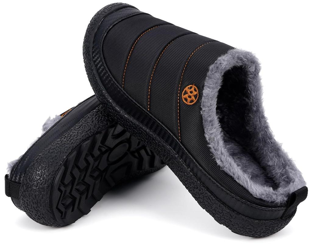 Eagsouni Зимний Пуховый Комнатный В помещении и на Открытом воздухе Балкон Холодный и Женские Сандалии, Тапочки, Обувь, Носка, Сандалии, Подкладка из флиса, Защита,