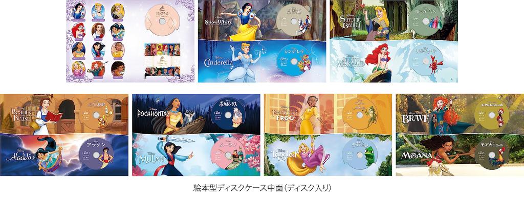 Характеристики футляра для диска с изображением коллекции принцесс Диснея (Блю рей) [Blu-ray+CD] [Blu-ray]