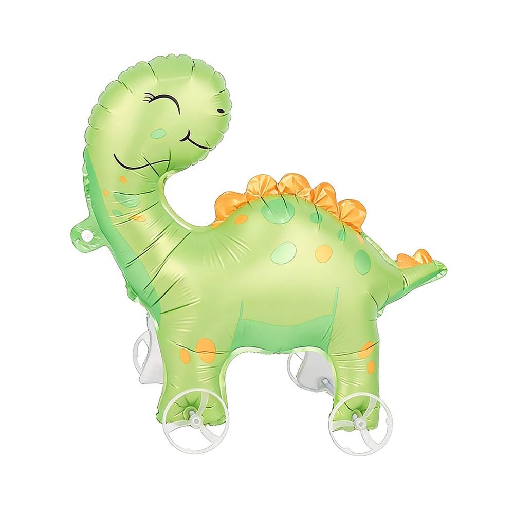 Подвижный Дизайн 4D Шары Динозавры Рисунок Фольгированный Шар Животное Животные Ходячий Шар На Колесах Стоячие Фольгированные Шары