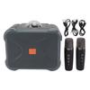 Wireless Bluetooth Speaker Clear Sound Portable Handheld Dual Mic Karaoke Machine for Adults Kids