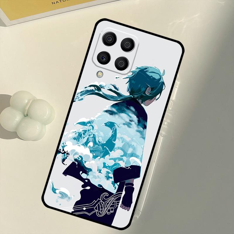 Чехол Genshin Impact Kaeya для Samsung Galaxy M31 M16 M11 M21 M13 M33 M35 M53 M55 M15 M14 M34 M54 M12 M32 M52 M06