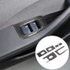 Carbon fiber Window Lift Switch Button Trim Sticker For Tesla Model 3 23-24