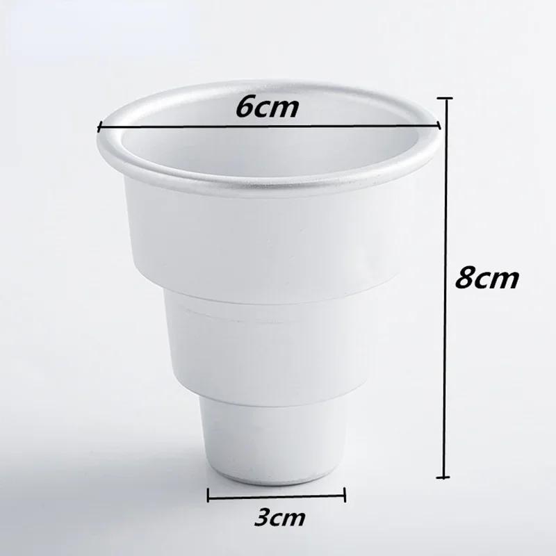Многоярусная форма для торта, кухонный инструмент для выпечки из алюминиевого сплава, форма для пудинга в форме чашки, декор для кондитерских изделий, кухонные принадлежности для выпечки