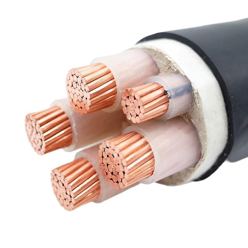 State Grid Certified Flame Retardant Cross-linked 4+1 Core YJV Copper Power Cable