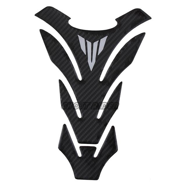 3D углеродное волокно мотоциклетной накладки на топливный бак, защитная наклейка, наклейки для Yamaha MT01 MT03 MT07 MT09 MT10 MT 01 03 07 09