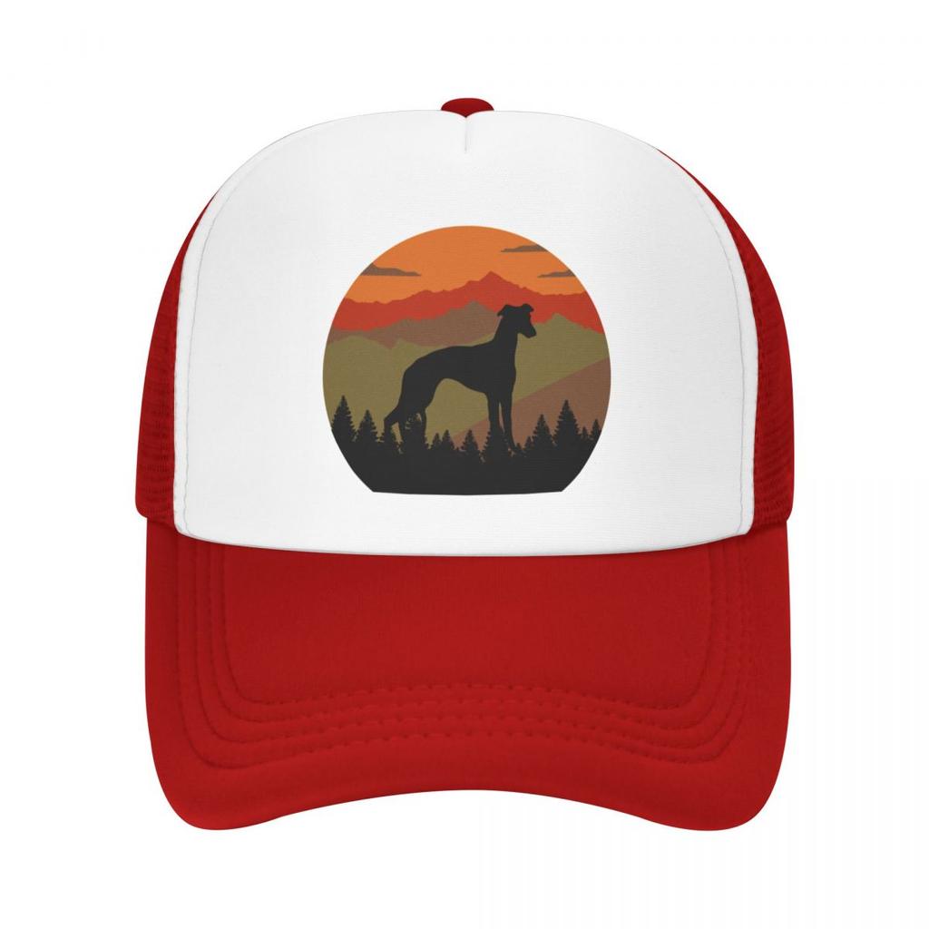 Винтажная бейсболка с изображением неба, гор, страны, дикой природы, уиппета, собаки, подарок, модная бейсболка, шляпа дерби, мужские и женские шляпы