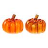 1-10PCS LED Glowing Pumpkin Halloween Decorations Tabletop Ornaments Spooky Props for Haunted House Party Home Desktop Display