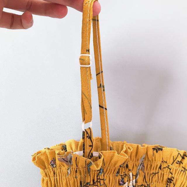 Женский сарафан в горошек, длина мини