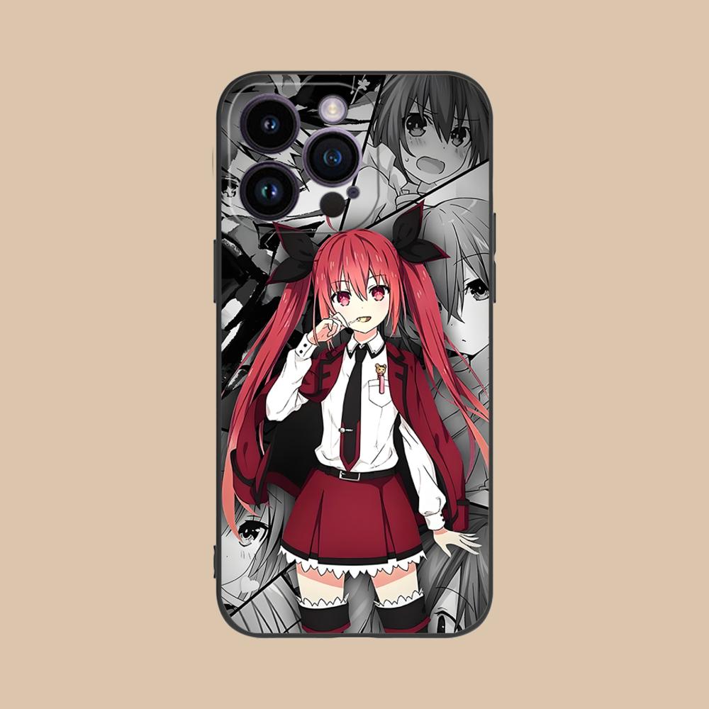 Чехол для телефона с принтом Котори Ицука из Date a Live для iPhone 17 16 15 14 13 12 11 X XR XS 8 7 Air Pro Max Plus Mini TPU Ударопрочный