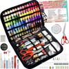 67/90/129/172pcs  Hand-held Sewing Kit for Family Travelers, Adults, Beginners, Emergencies