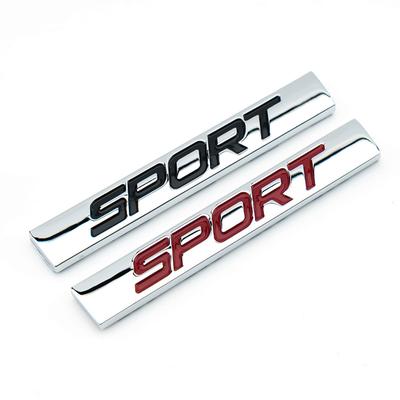Металлический логотип спортивного автомобиля Стикер спортивного автомобиля Спортивный модифицированный логотип автомобиля