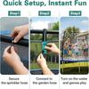 Flexible Hose Garden Sprinkler Drip Irrigation Lawn Sprinkler Trampoline Sprinkler  Courtyard Lawn