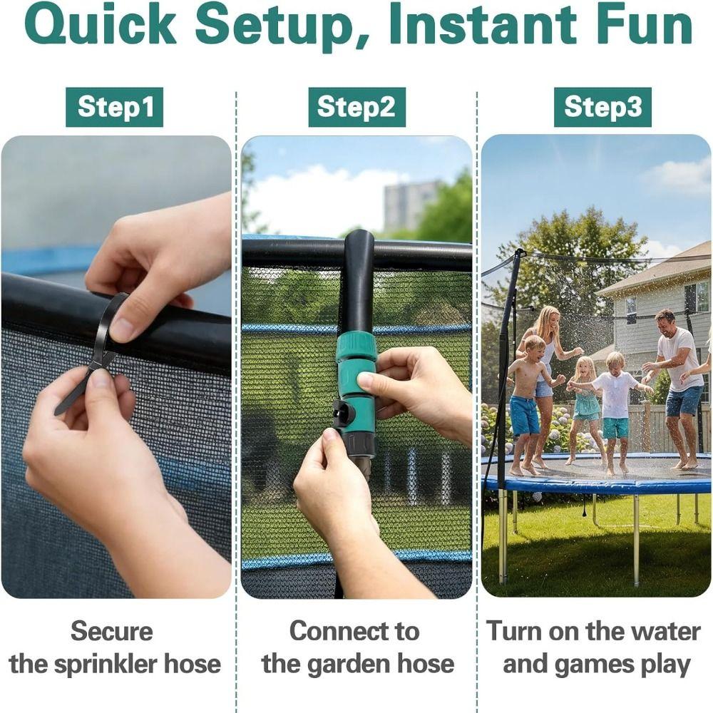 Flexible Hose Garden Sprinkler Drip Irrigation Lawn Sprinkler Trampoline Sprinkler Courtyard Lawn