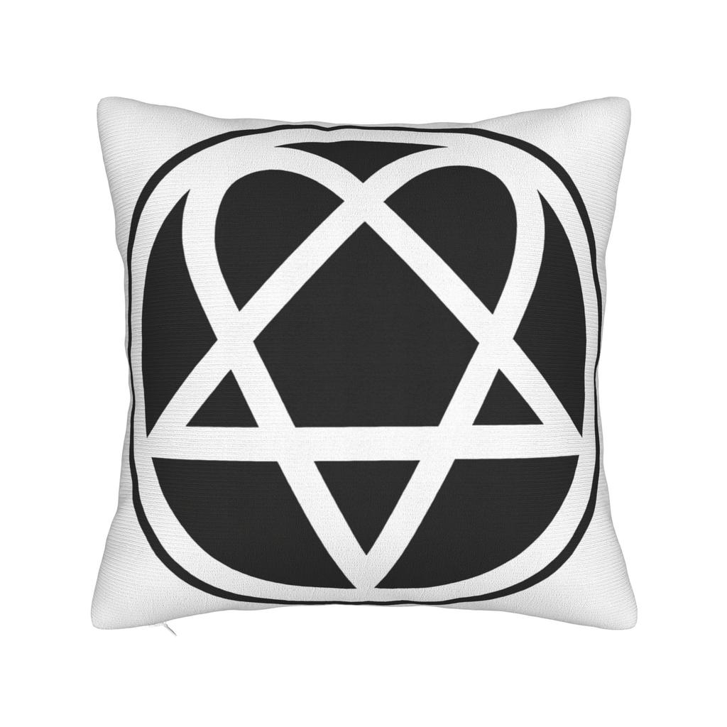 Подушка с золотым Heartagram Чехол для подушки Мягкий чехол для подушки Новинка Чехол для подушки для дивана Кушетки Спальни