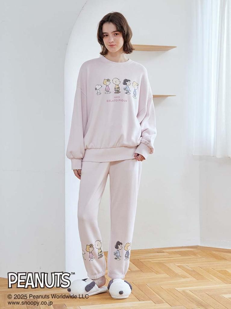 Флисовый свитер PEANUTS PWCT251204 PNK F [мороженое пике] женский