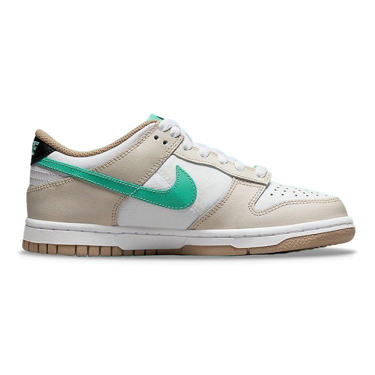 Nike Детские кроссовки Dunk Low GS Split White Tan Mint DX6063-131