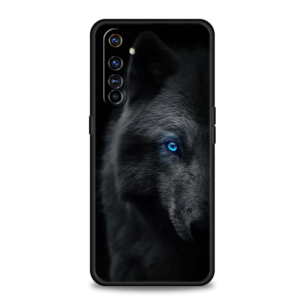 The Wolf Phone Case For Realme 12 11 10 9 8 5G 7 6 GT5 GT3 GT2 Pro Plus C21 C11 C25 C35 GT Neo 2 3 3T 5 Soft Cover