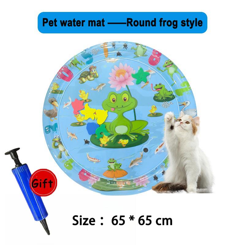 Утолщенный коврик для игр с водой, водяной матрас для кошек и собак, летний охлаждающий коврик для питомцев, товары для питомцев