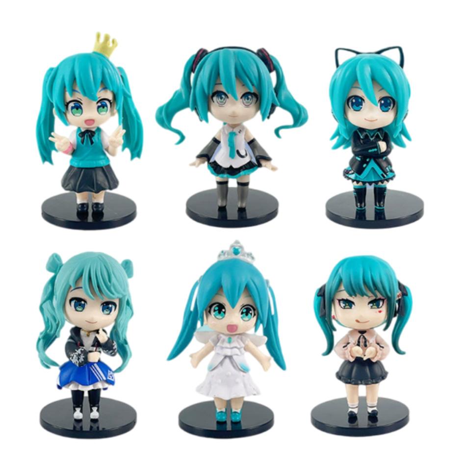 Новая серия Hatsune Miku Version Cinnamoroll Piapro Первая серия игрушек-сюрпризов в слепых коробках Подарок День рождения Ребенок поколения Q Случайный Модный Таинственный Сюрприз