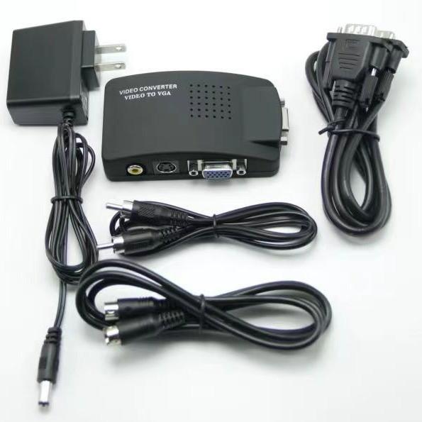 Видеоконвертер AV в VGA/BNC - Адаптер RCA для монитора