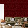Red velvet leather burgundy wallpaper for living room and bedroom 50x1000