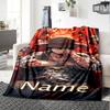 Customiz Name Personality One Piece  Blanket Soft &Warm Sofa Office Bed Travel Lunch Break Blanket, Gift Suitable All Seasons