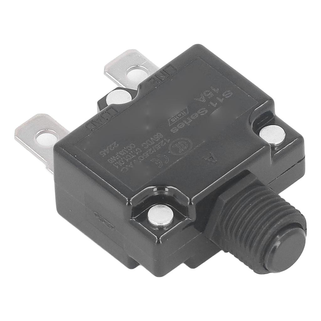 10 шт. Реле с автоматическим сбросом Предохранитель 15А Термовыключатель Автоматический выключатель Защита от перегрузки Водонепроницаемый