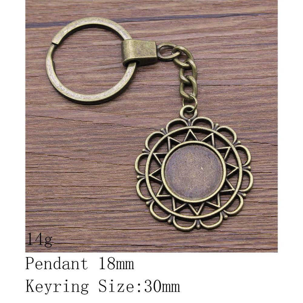 Брелок ко Дню святого Валентина, круглый стеклянный кабошон, подставка для ключей, брелки для ключей, принадлежности для творчества, цепочка для женщин