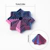 3D Printed Spiral Cone Impossible Passthrough Fidget Toy Three-Dimensional Spiral Decompression Spinning Ornament Relief Toys