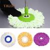 Useful 360 Rotating Head Easy Magic Microfiber Spinning Floor Mop Bucket Head Bathroom Supplies
