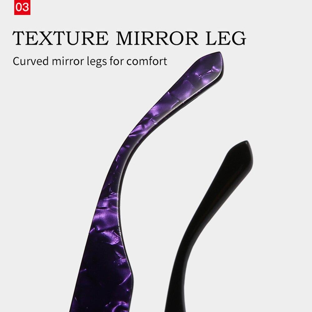 Бело-синие керамические цветные прямоугольные трендовые квадратные фотохромные прогрессивные мультифокальные очки для чтения для чтения от +0,75 до +4