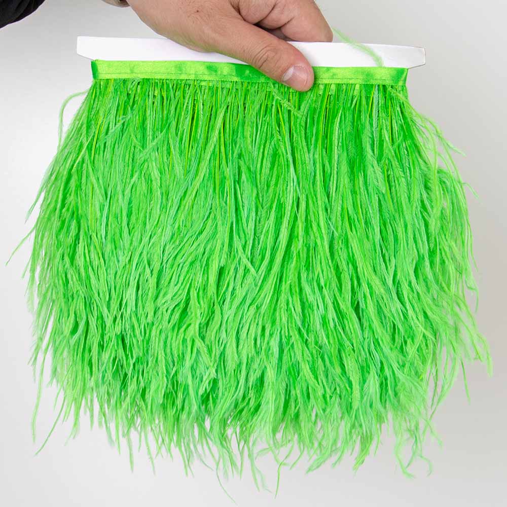 Перо 1 метр Красная отделка из страусиных перьев на тесьме Ленточная бахрома 8-10 см Ткань Юбка Швейные принадлежности Украшение для платья и одежды