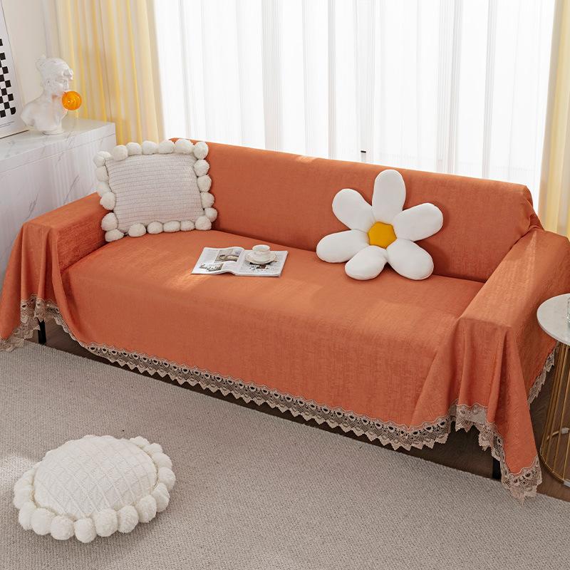 Простой современный универсальный чехол для дивана, тканевый чехол для дивана для гостиной, нескользящий универсальный чехол для дивана Four Seasons, полотенце