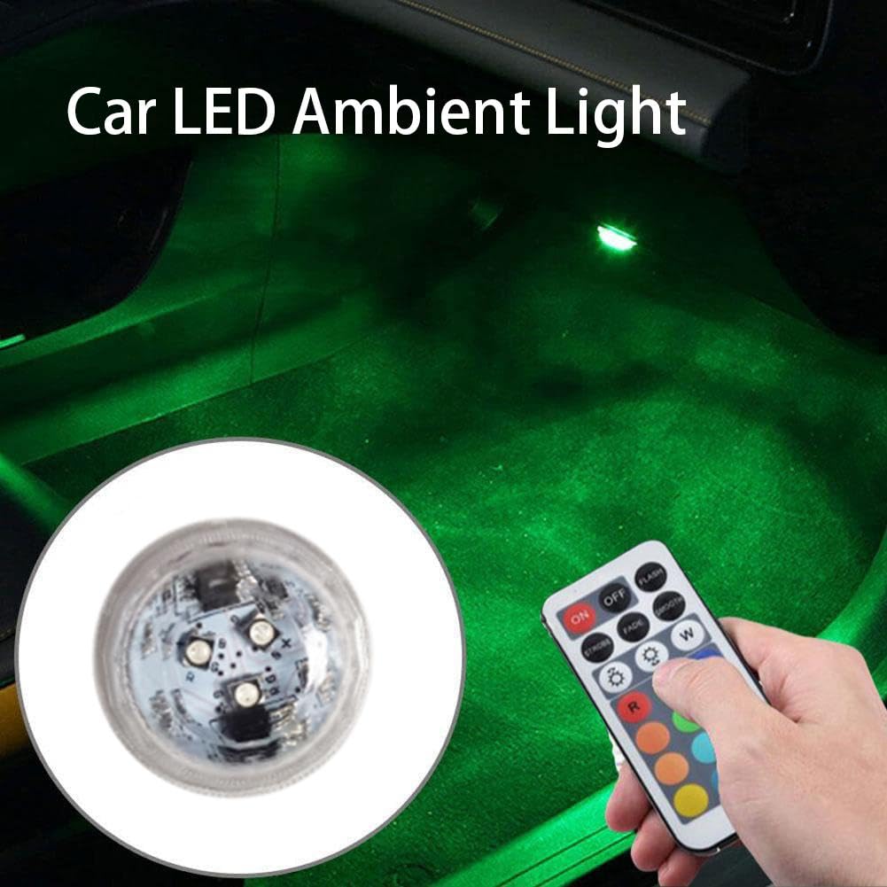 30mm IP67 Waterproof RGB Multicolor Tea Light with Remote - Battery Operated 12Hrs for Vase Pool Pond Aquarium Decor