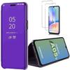 Защитный чехол - BOOLING - для Samsung Galaxy A05s - Фиолетовый - Ударопрочный - Умный чехол-книжка