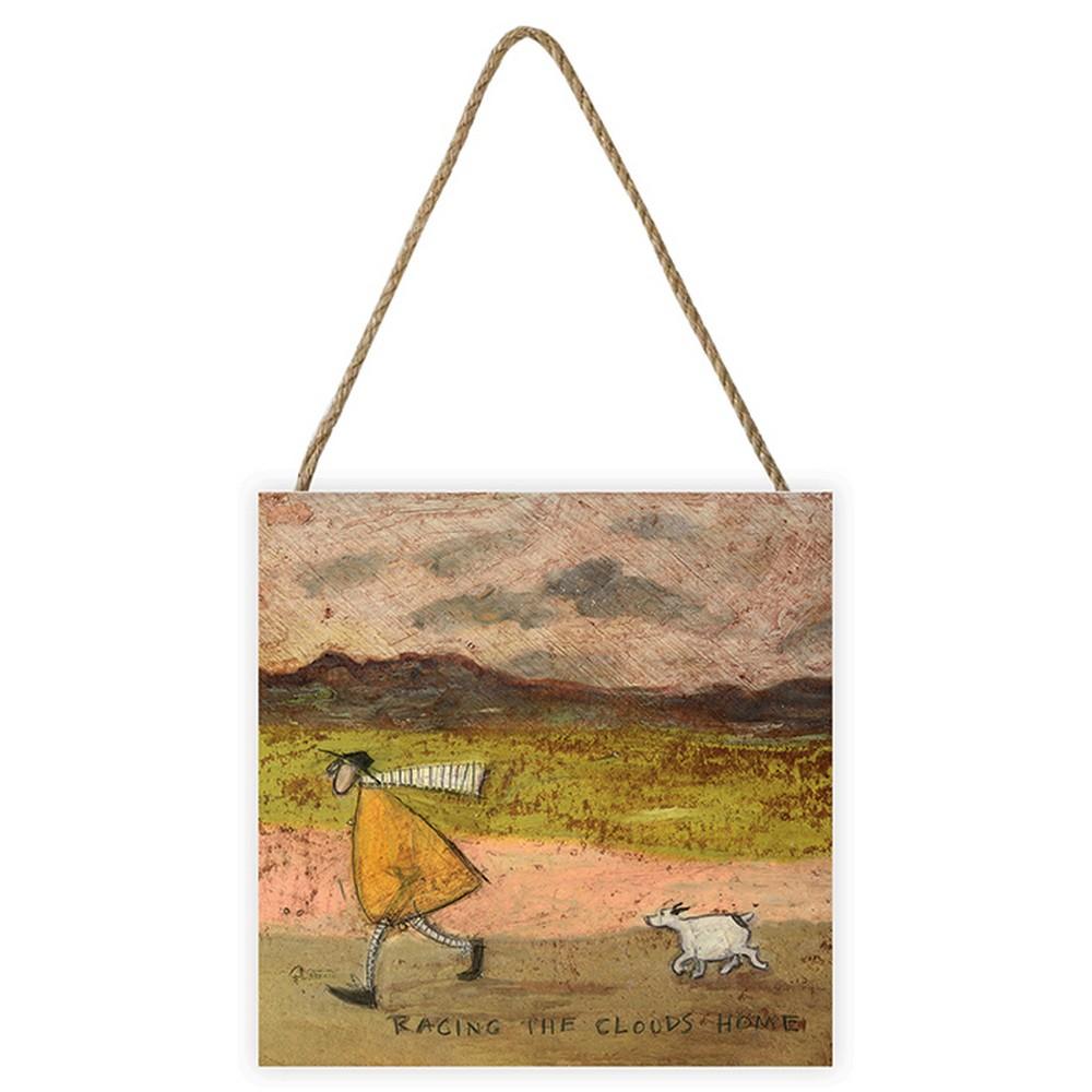 Sam Toft Гонки по облакам Домой Деревянный Блок