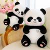 Creative Panda Dragon Dragon Plush Toy Claw Machine Doll Dragon Hat Panda Zoo Dragon Year Mascot